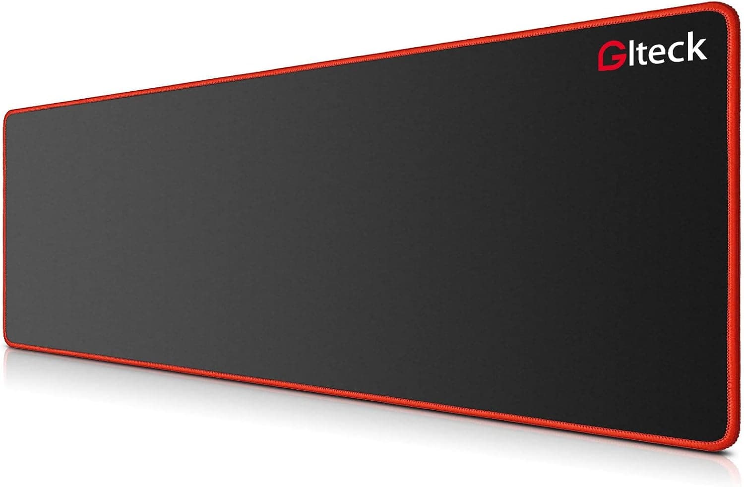 GGLTECK Large Gaming Mouse Pad XXL Extended Desk Pad 36x12 Non-Slip Stitched Edges