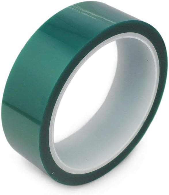 Kuting PET High Temperature Heat Resistant Tape for PCB Board, No Residue, 1.2in x 108ft