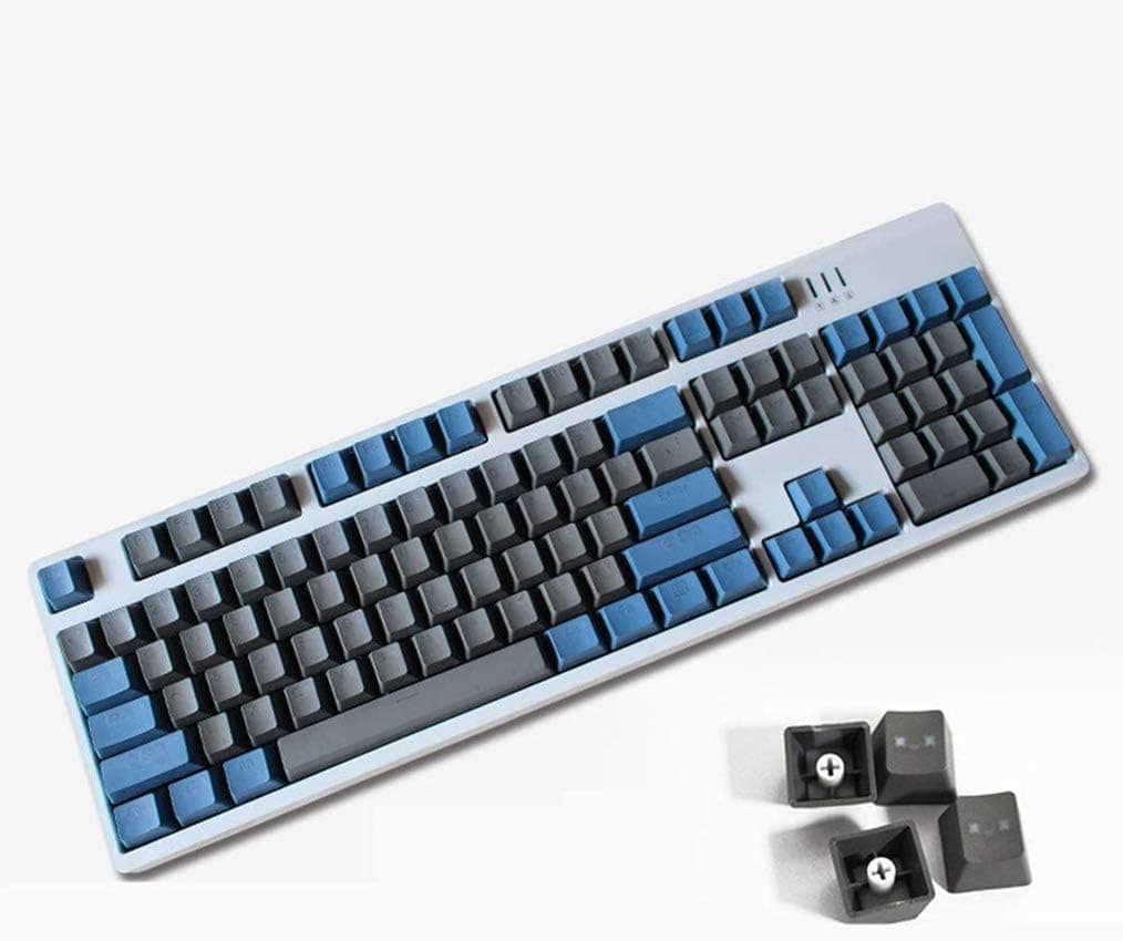 104 Keys PBT Keycap Double Shot Backlit Translucent ANSI Profile for Cherry MX