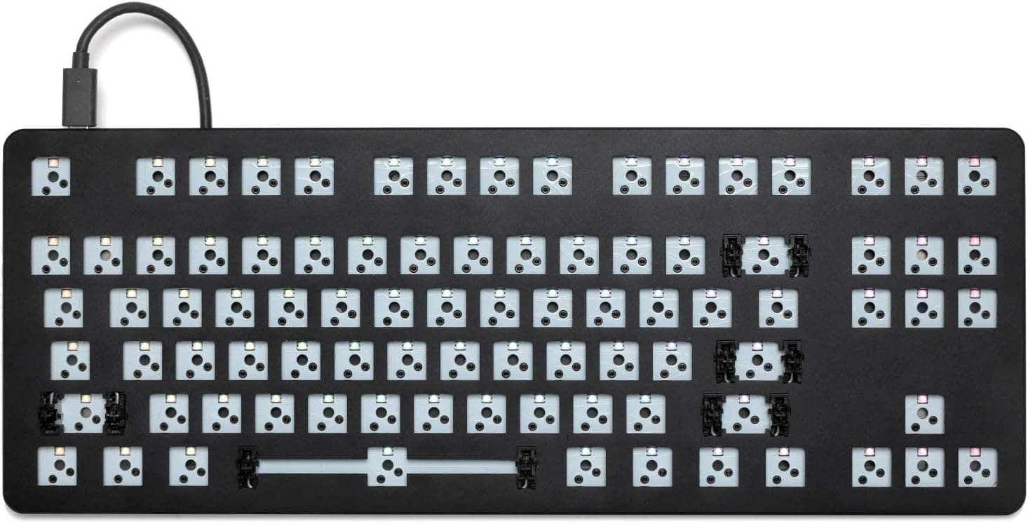 DROP CTRL Mechanical Keyboard Tenkeyless TKL 87 Key Hot-Swap (Barebones, Black)