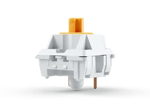 GLORIOUS Panda Switch (Non Lubed Switches) - 36x Plate Mounted 3 pin Switches for Keyboard - Mechanical Keyboard Switches