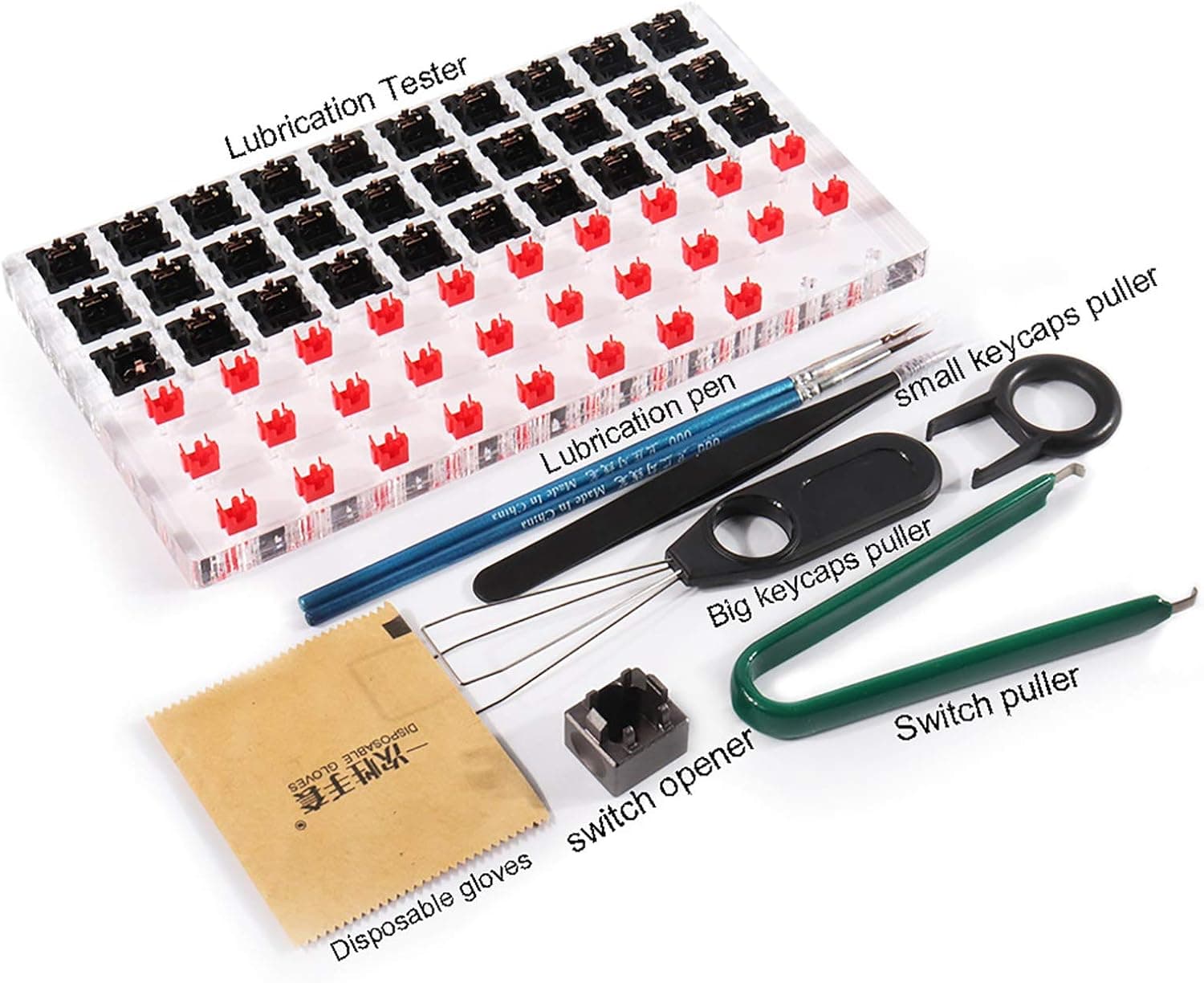 Gliging 30 Switch Opener Acrylic Lube Station DIY Removal Platform