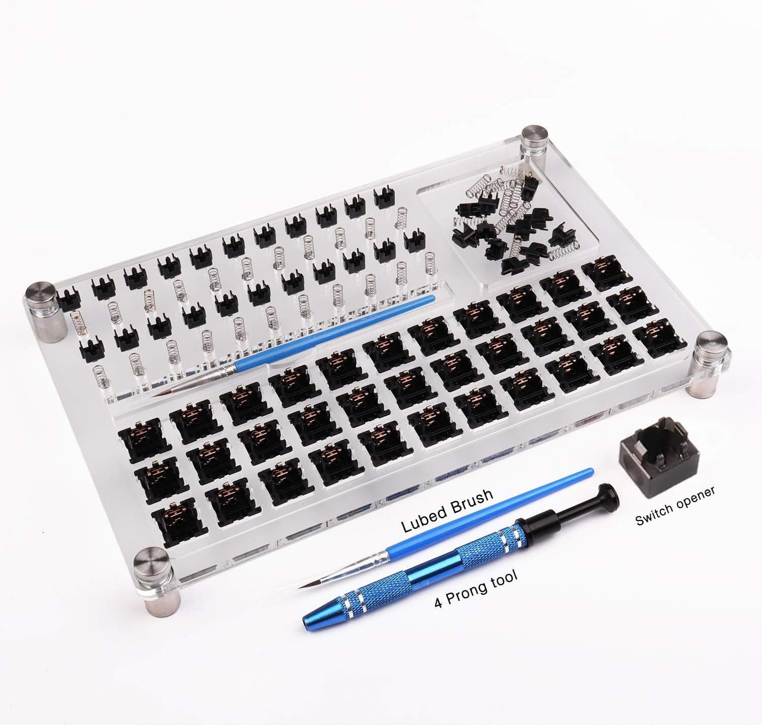 Gliging 33 Switch Opener Acrylic Lube Station Double-Deck Removal Platform