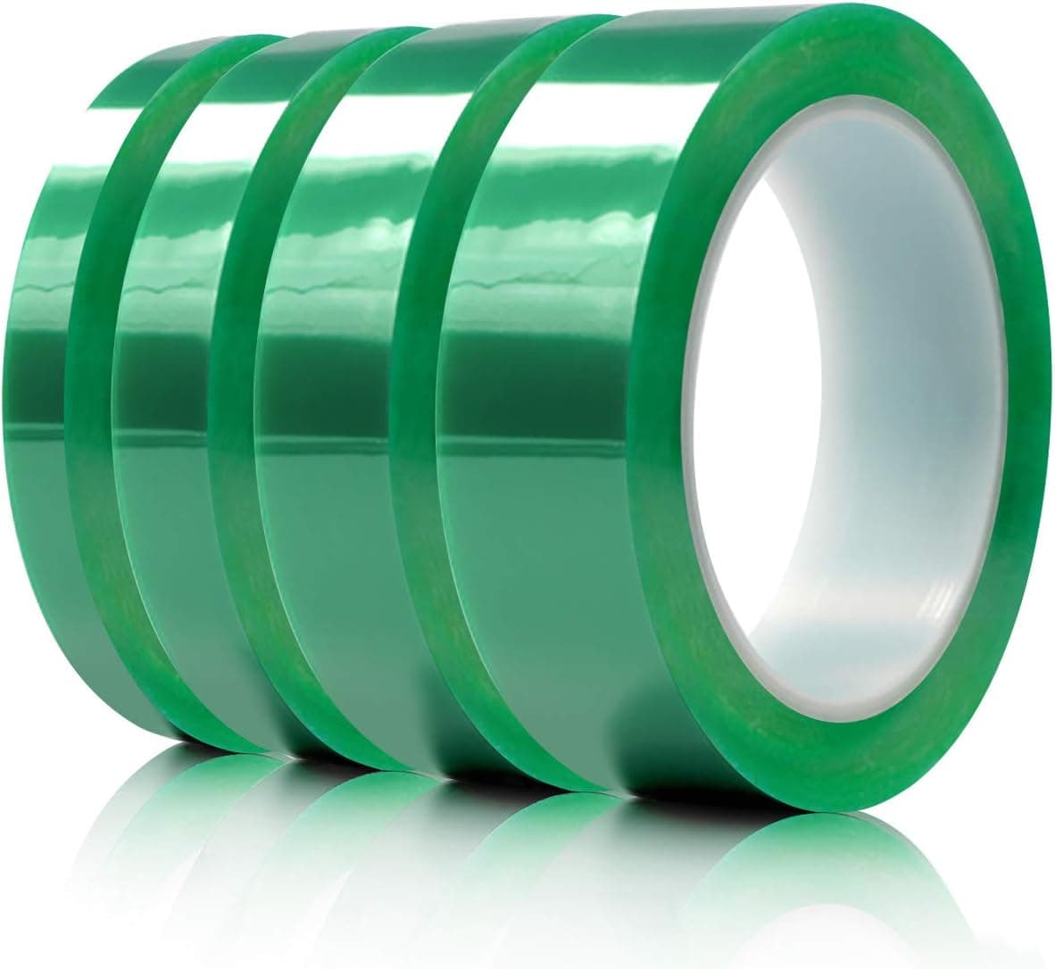 CCHUIXI PET Tape with Silicone Adhesive, 2in x 36yd, for Electronic Parts and Circuit Boards