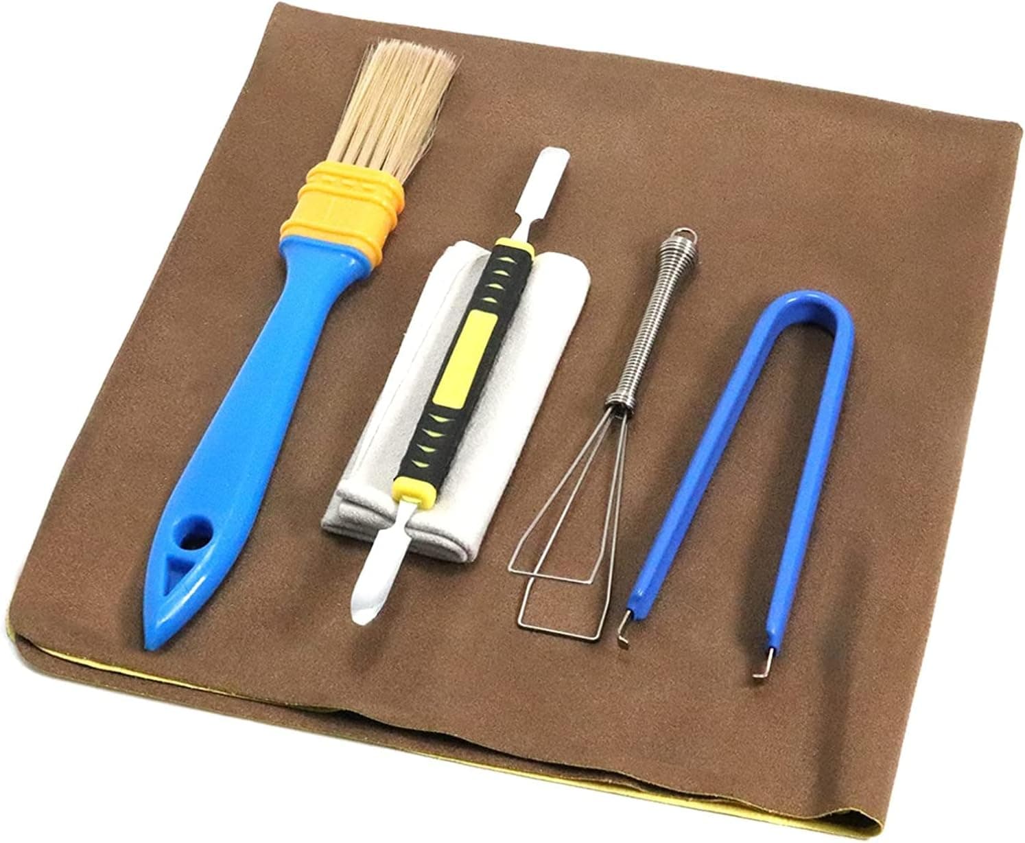 Keyboard Cleaner Sets Switch Keycaps Puller Flat File Small Brushes for Mechanical Keyboard