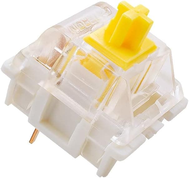 Granvela MX KS-9 Yellow Switches 3-Pin SMD RGB (20 Pack)