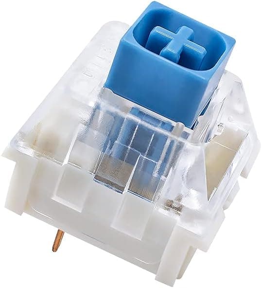 Granvela 20 Pack Kailh Blue Box Switches for Mechanical Keyboard Tactile and Clicky