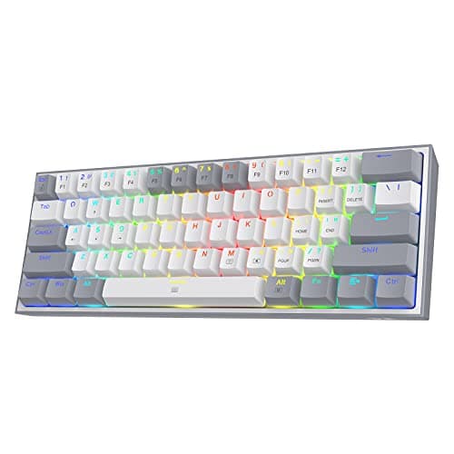 Redragon K617 Wired 60% Compact Hot-Swap RGB Gaming Mechanical Keyboard