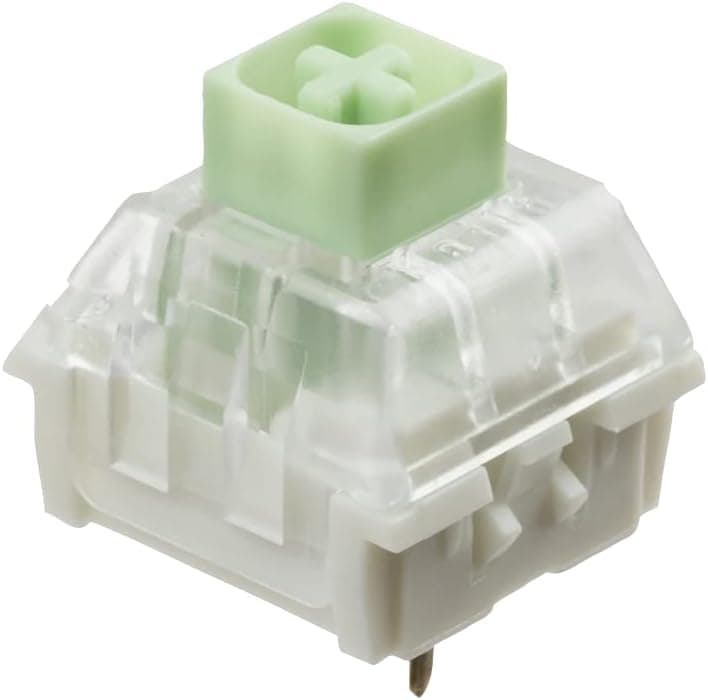 Ranked Kailh Box Key Switches for Mechanical Gaming Keyboards Plate Mounted (Kailh Box Jade, 120 Pcs)