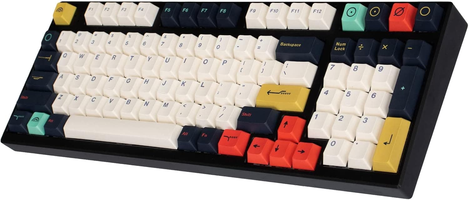 mintcaps PBT Keycaps Cherry Profile Dye Sub 129 Keys