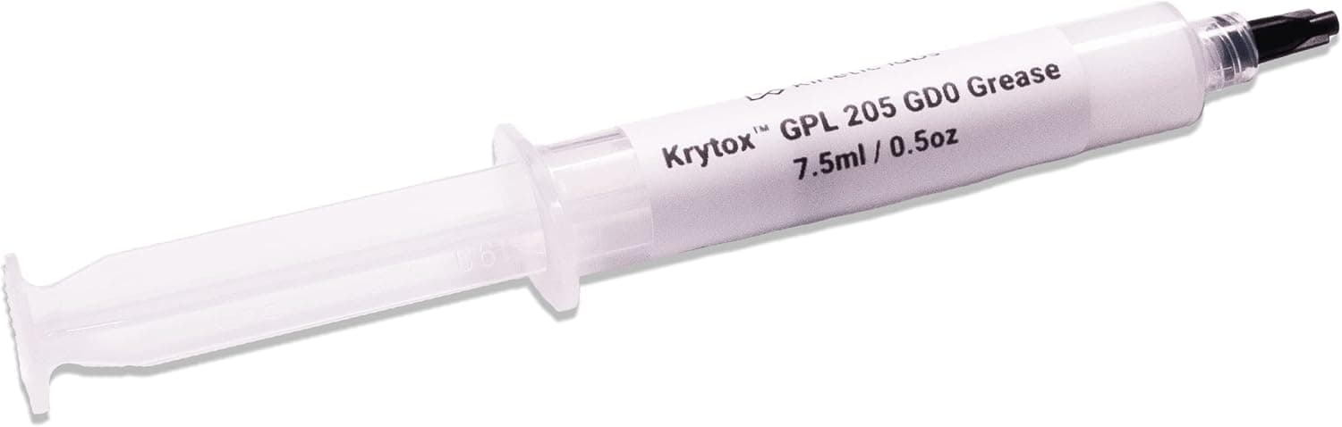 Krytox 205g0 GPL Lubricant Syringe for Switches and Stabilizers (7.5 ml)