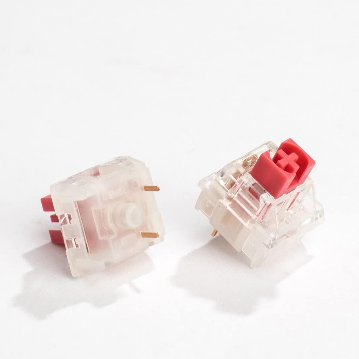 TTC Red Switches 3 Pin 30gF Linear Switches for Cherry MX Mechanical Keyboard (10 pcs)