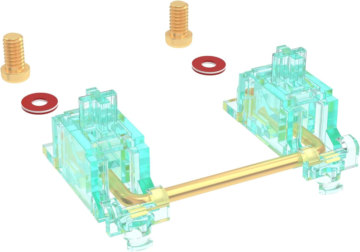 DUROCK Stabilizer V3 Screw-in, PCB Mount (V3 Teal 80% Kit)