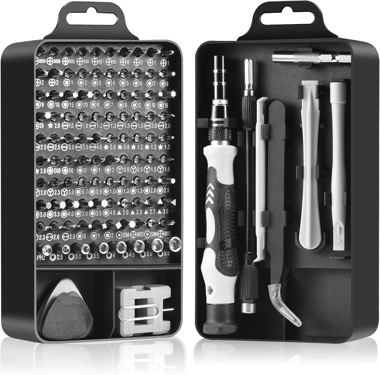 NECAMOCU 115 in 1 Precision Screwdriver Set for Electronics, Computer, Laptop, Game Console