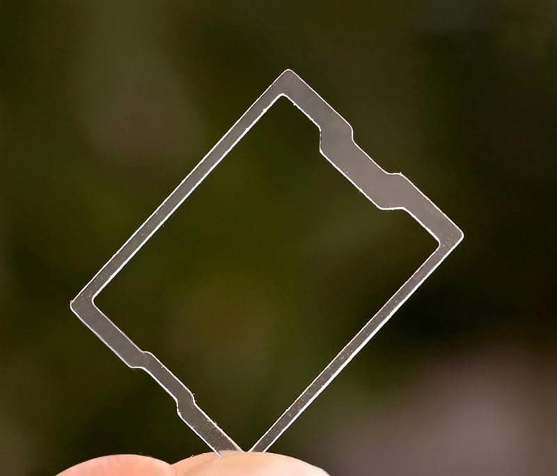 0.15mm Clear Polycarbonate (PC Film), 120pc for Keyboard Switches