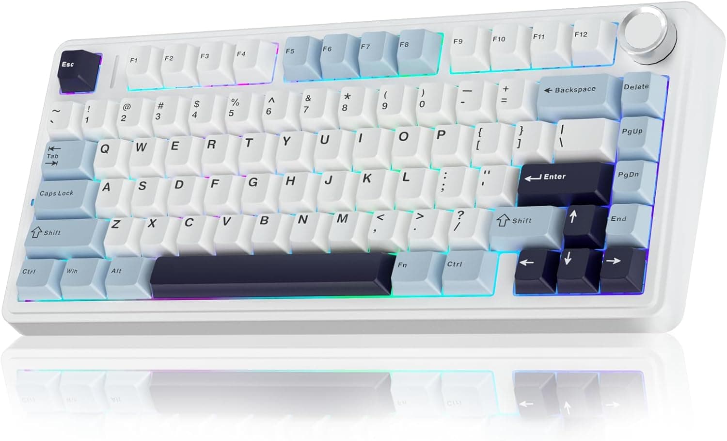 AULA F75 75% Wireless Mechanical Keyboard Hot Swappable Reaper Switches
