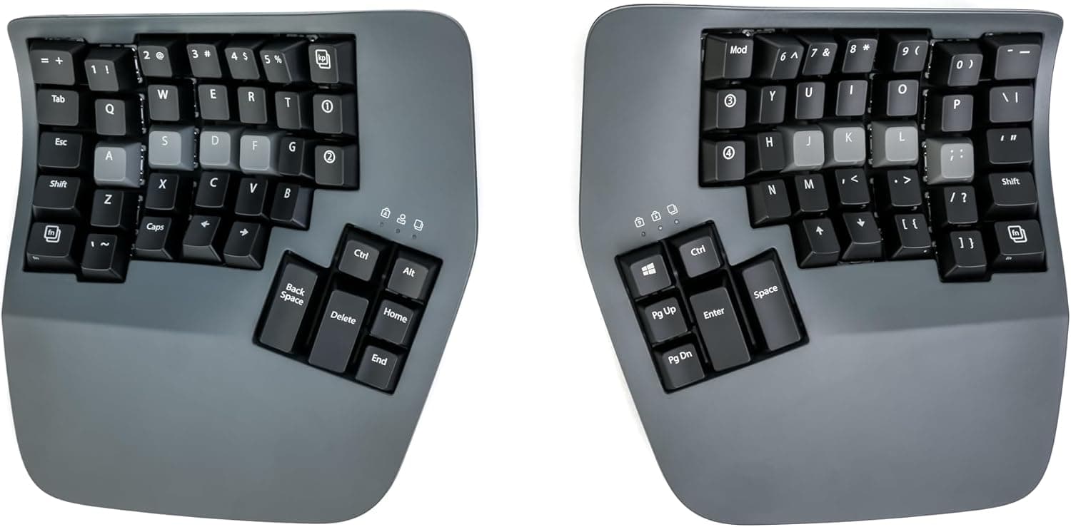 KINESIS Advantage360 Professional Split Ergonomic Keyboard Bluetooth Contoured