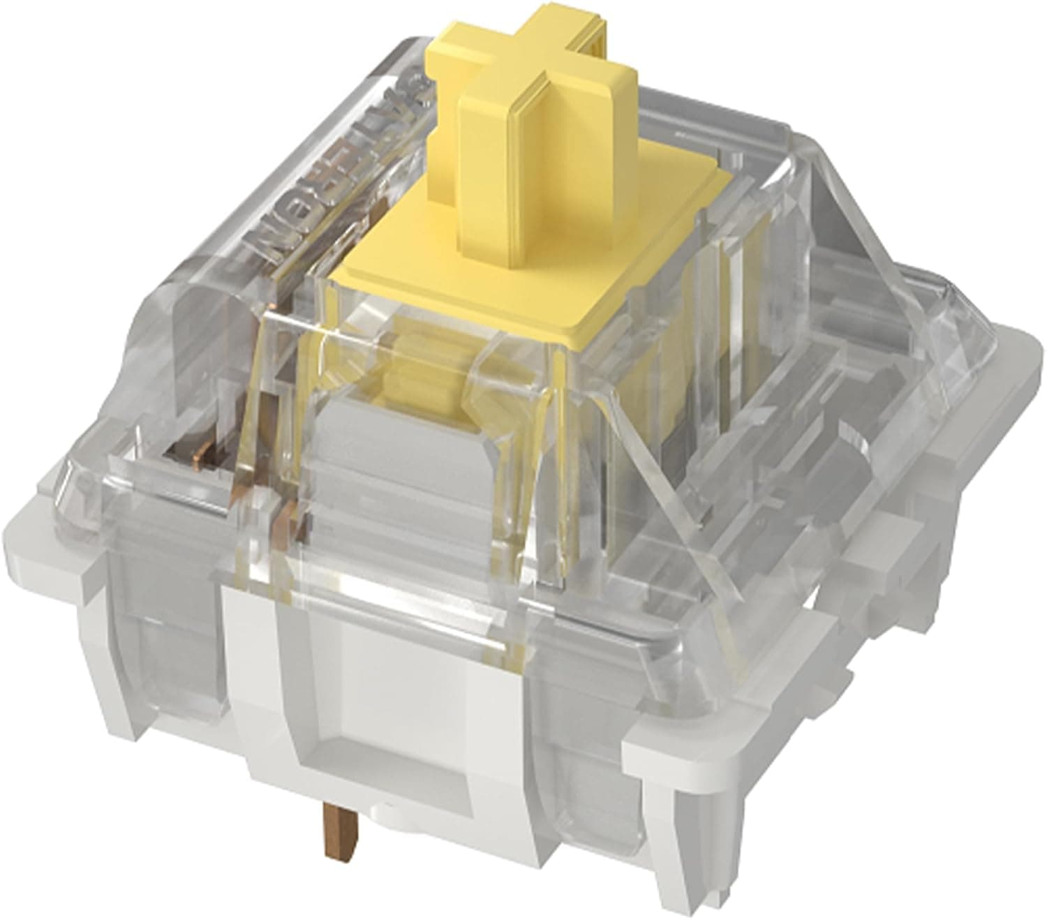 GATERON KS-9 Yellow Linear Switches RGB LED 3 Pin (35PCS)