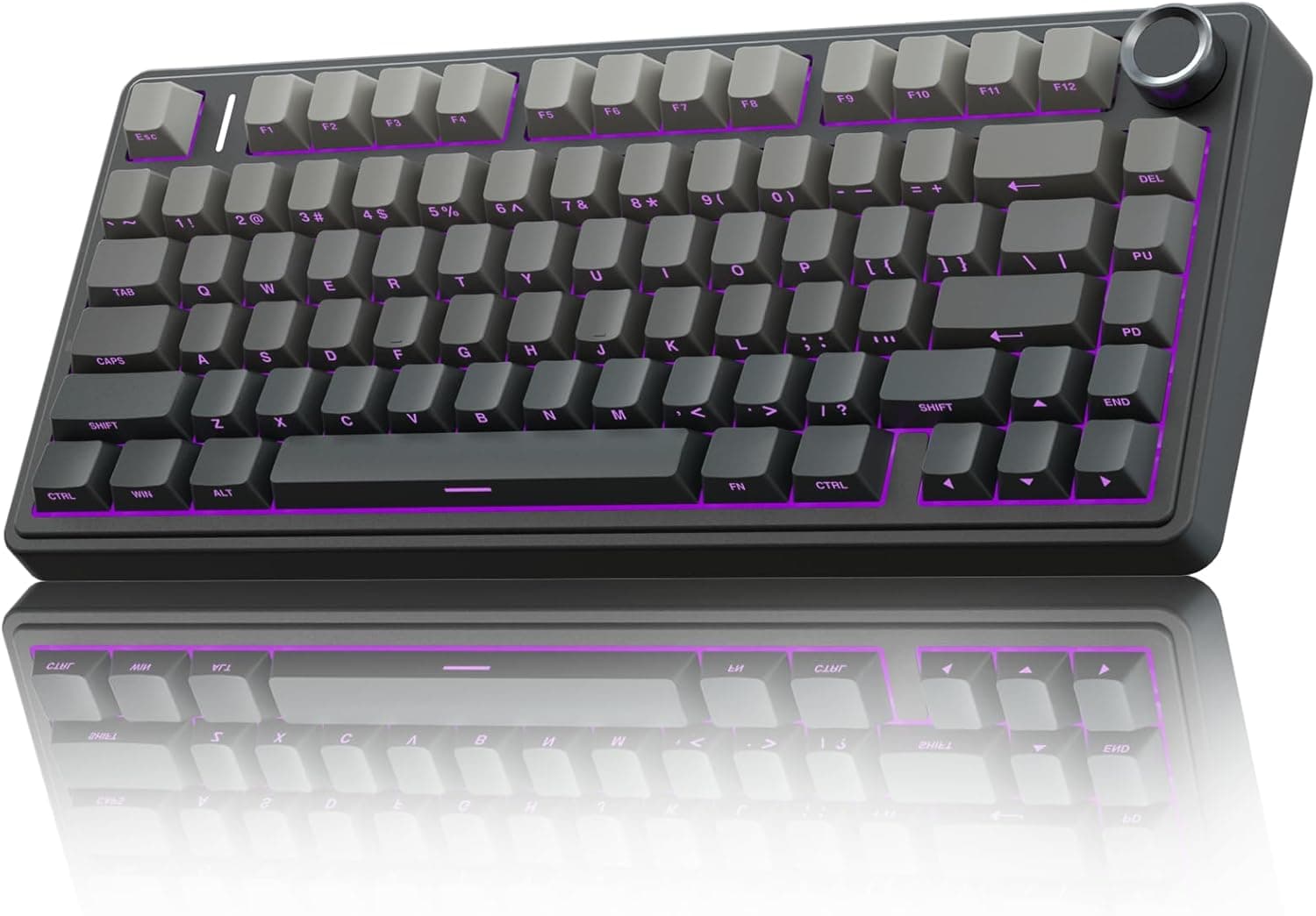 AULA F75 Pro Wireless 75% Hot Swappable Custom Keyboard with Knob