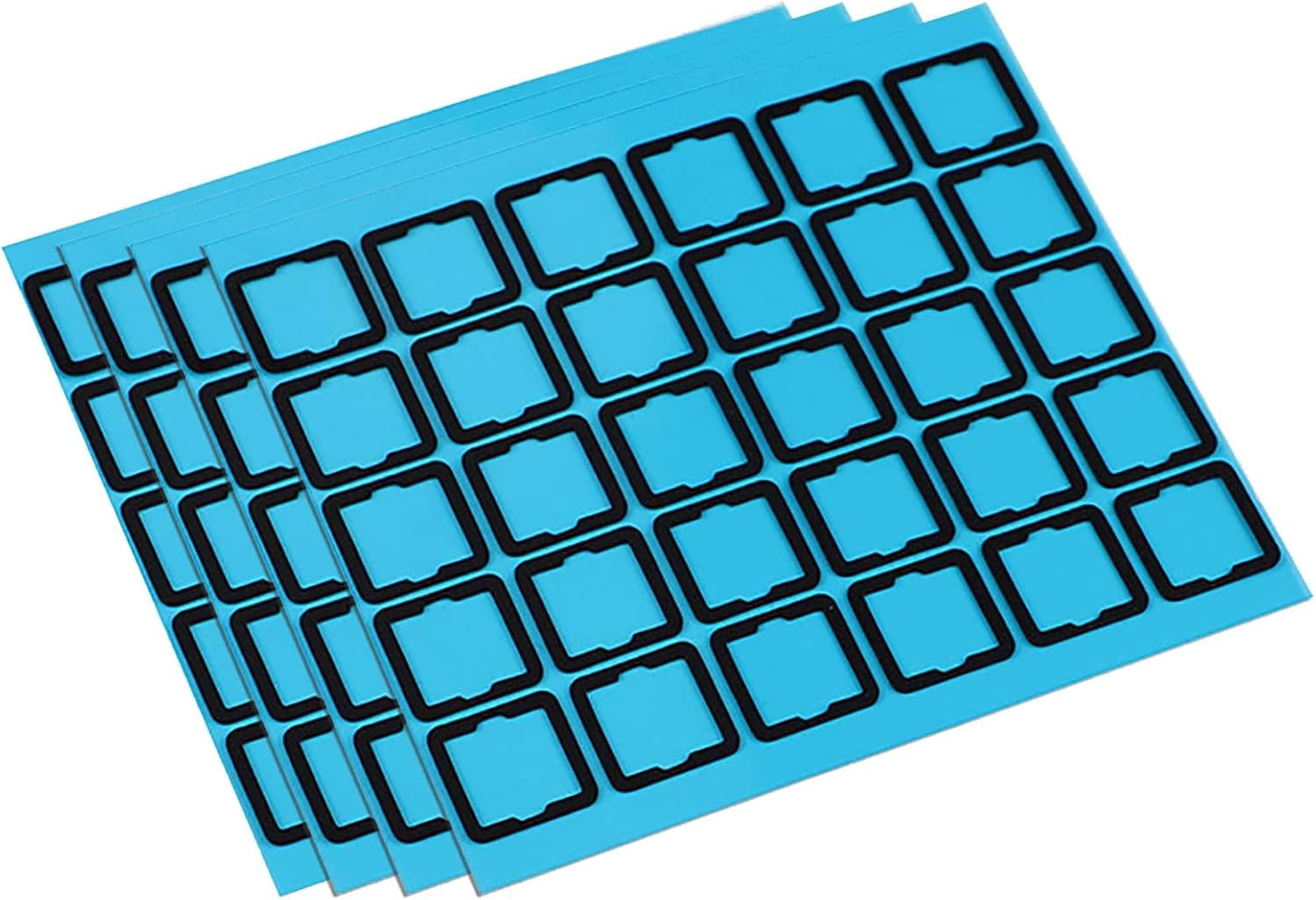 Yjcnelcr 120pcs IXPE EVA Pad for Hot Swappable Keyboard Switch Mute Foam Pads