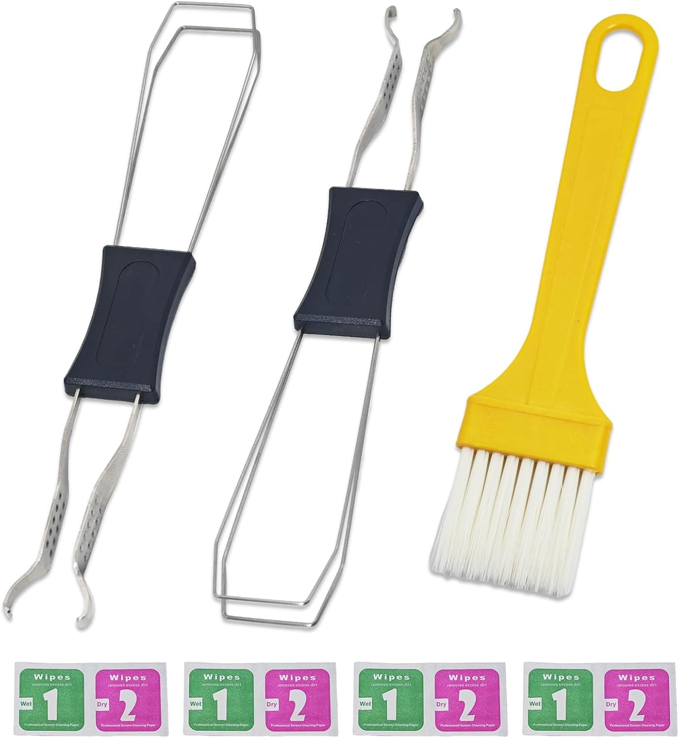 Atdcoek 2-in-1 Keycap Puller and Switch Puller, Stainless Steel Extractor