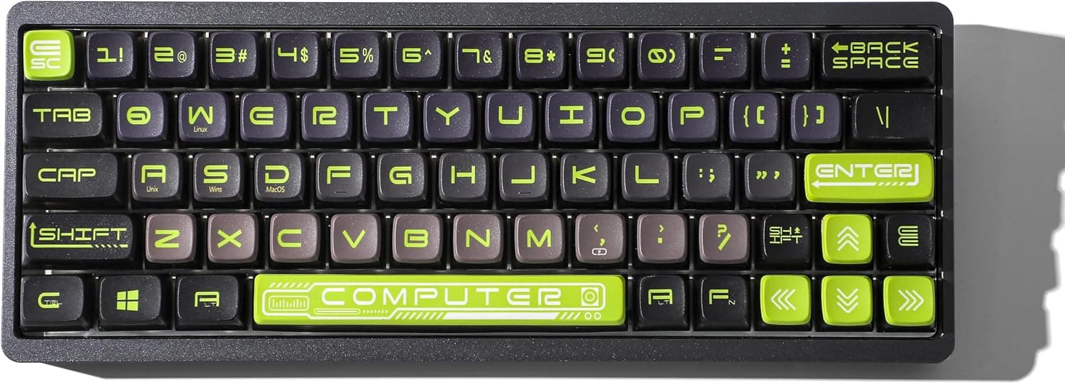 XDK Pudding Keycaps Shine Through PBT Backlit RGB Keycaps